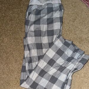 Magellan Outdoors Gray Plaid Pajama Pants